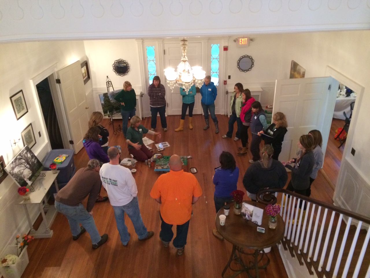 enviroscape watershed lesson RWA tracher training grade 3